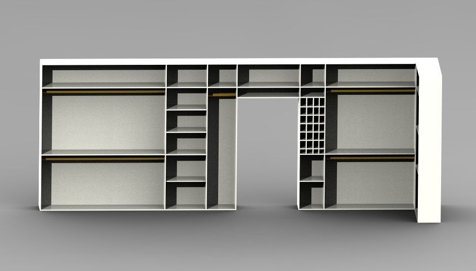 bed room carft  3D model_1