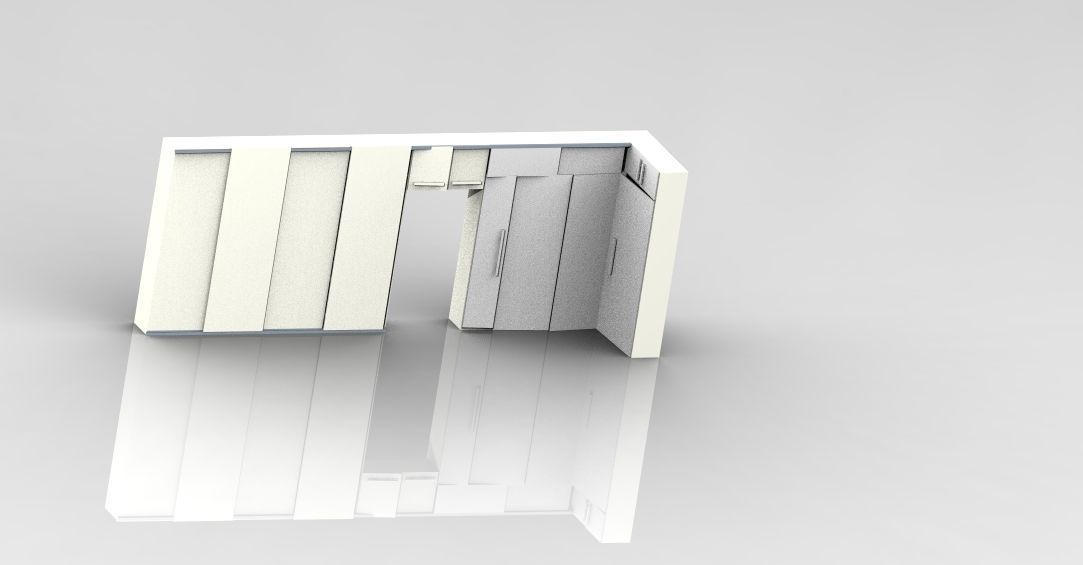 bed room carft  3D model_2