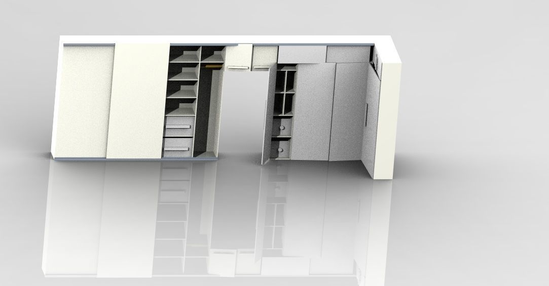 bed room carft  3D model_4