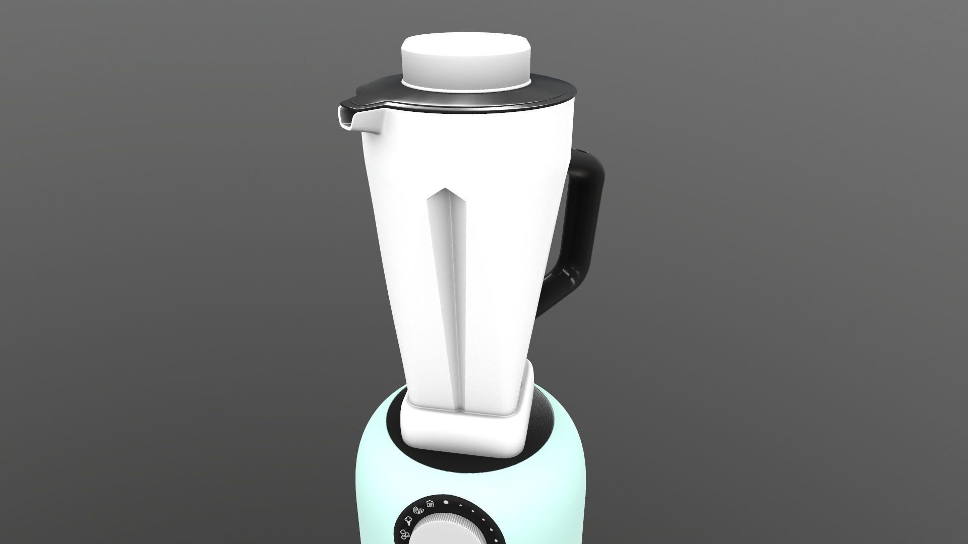 Mixer Grinder 3D model_11