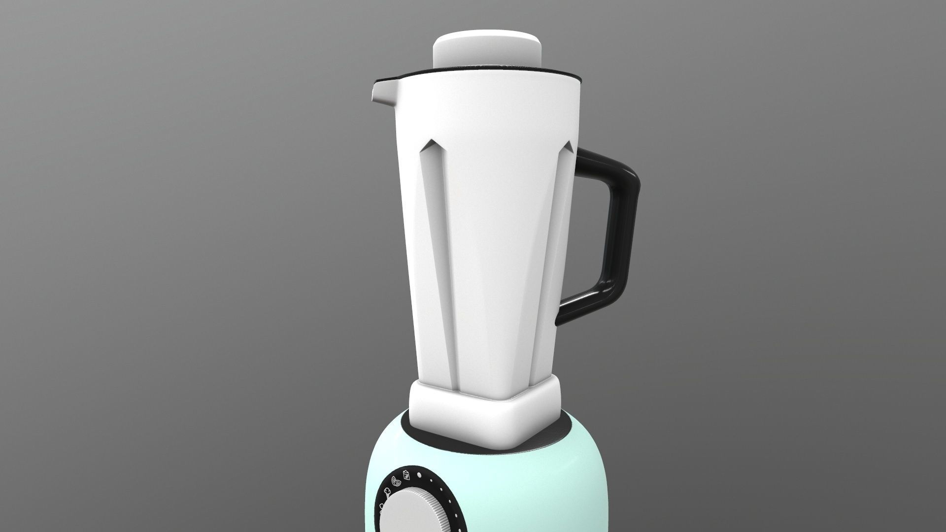 Mixer Grinder 3D model_8