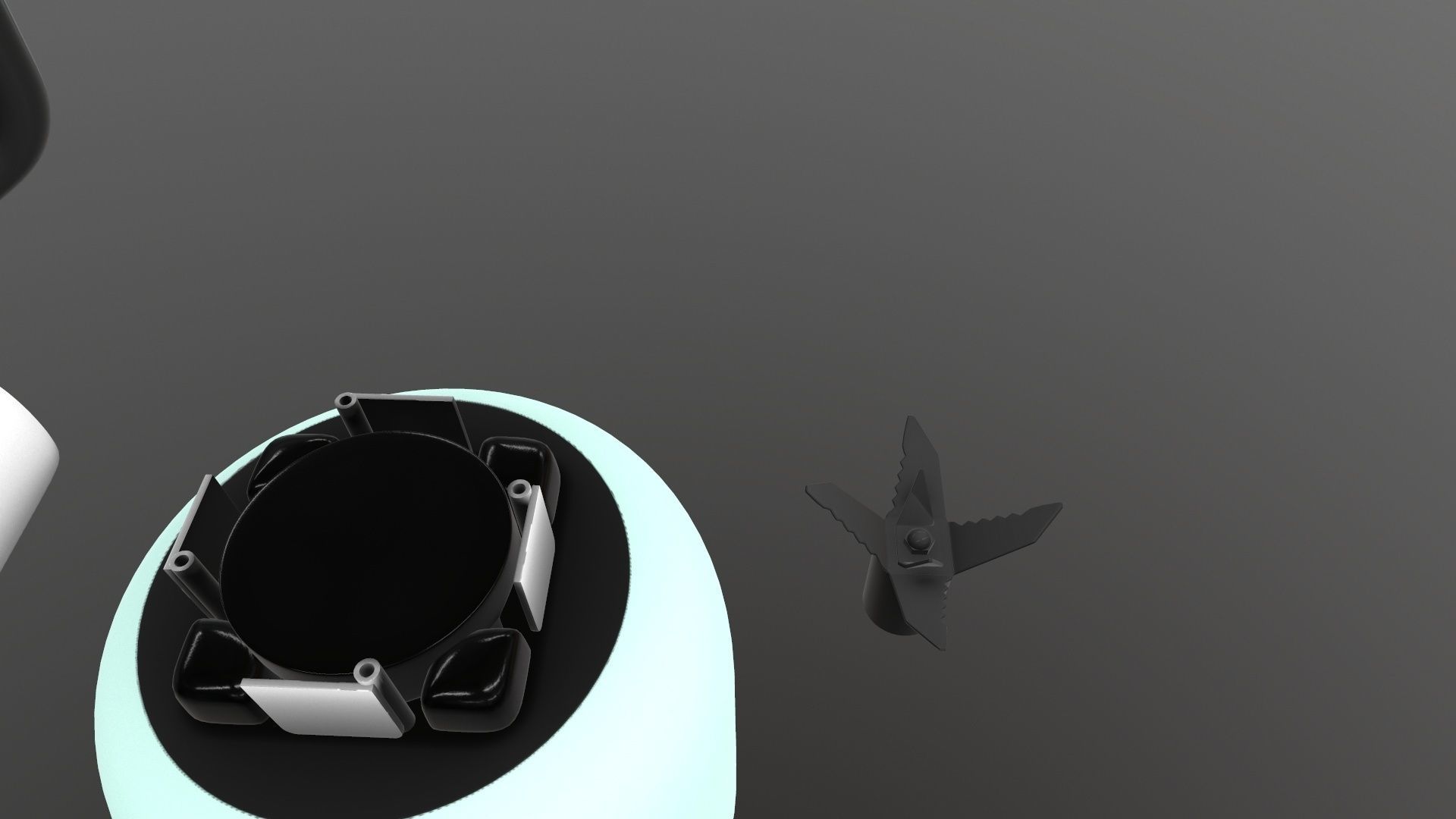 Mixer Grinder 3D model_19