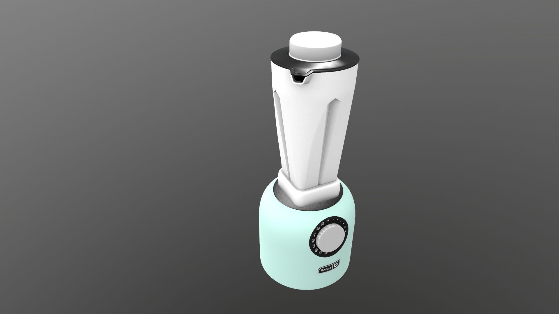Mixer Grinder 3D model_16