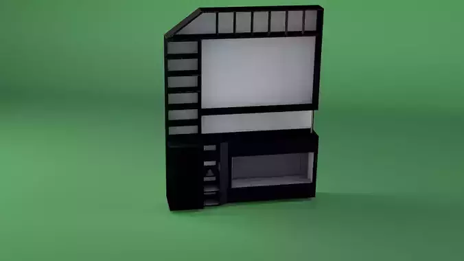 screen cabinte Free 3D model