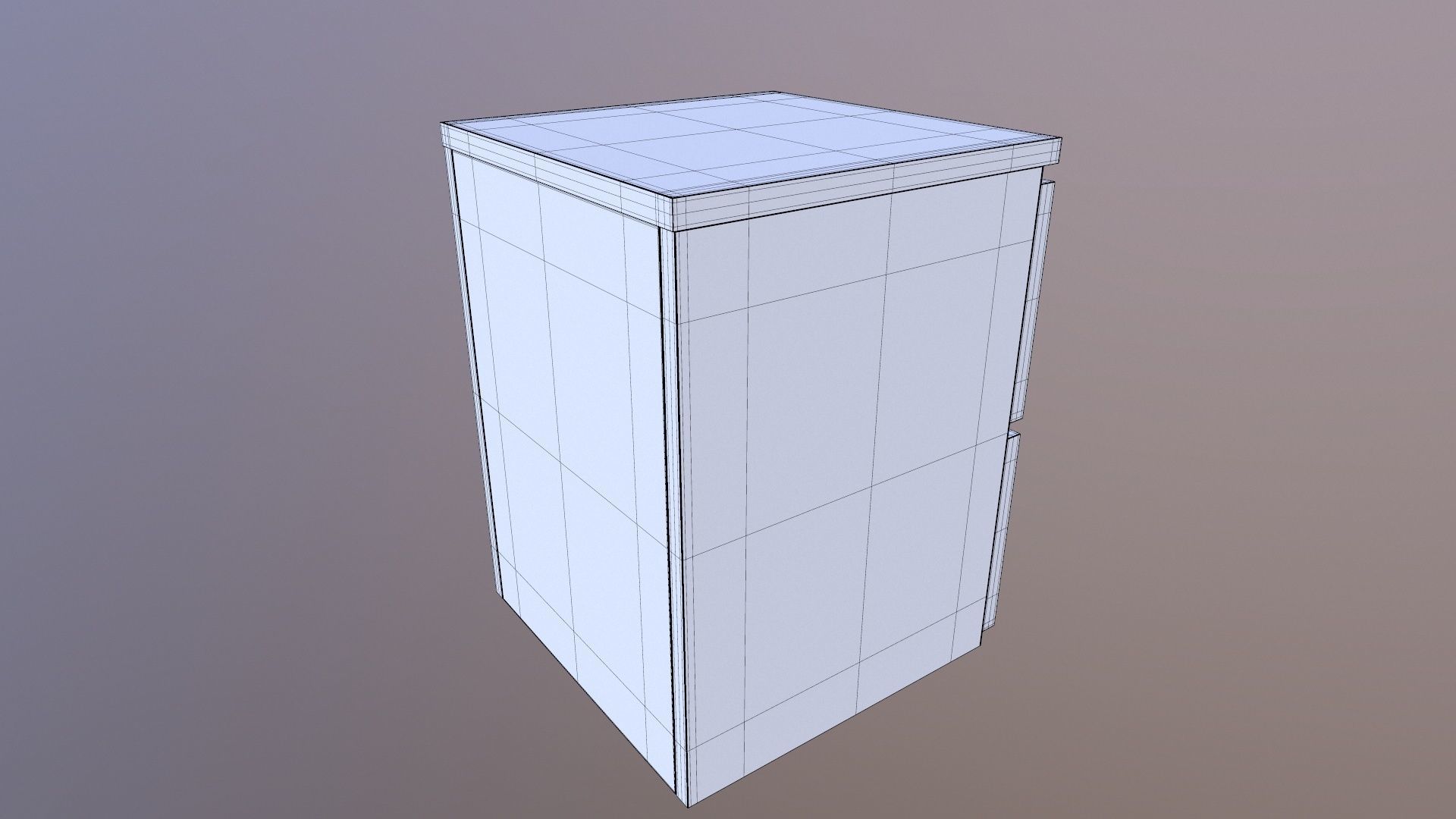 Side Table 3D model_7