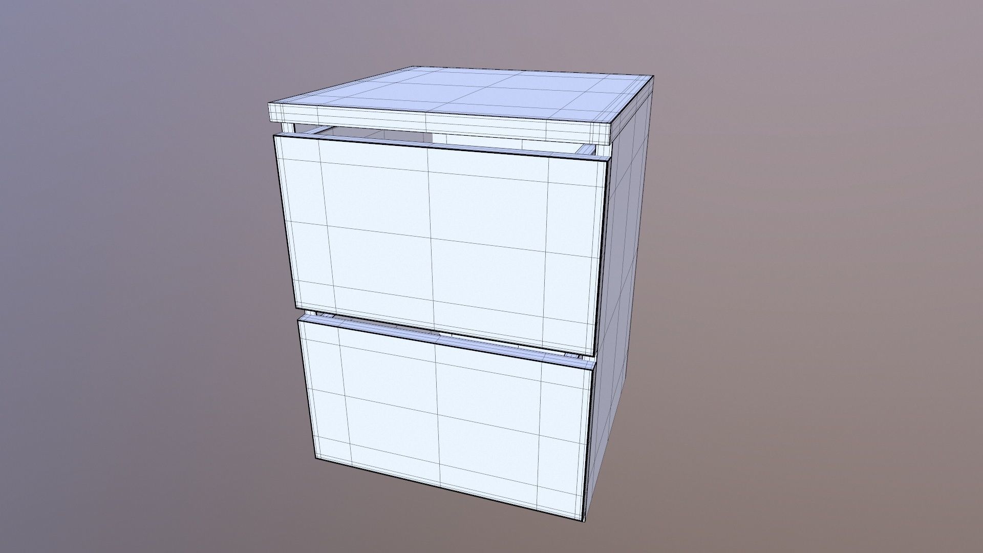 Side Table 3D model_9