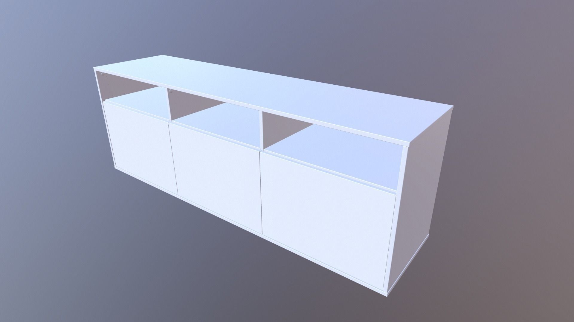 Wooden Rack 3D model_7