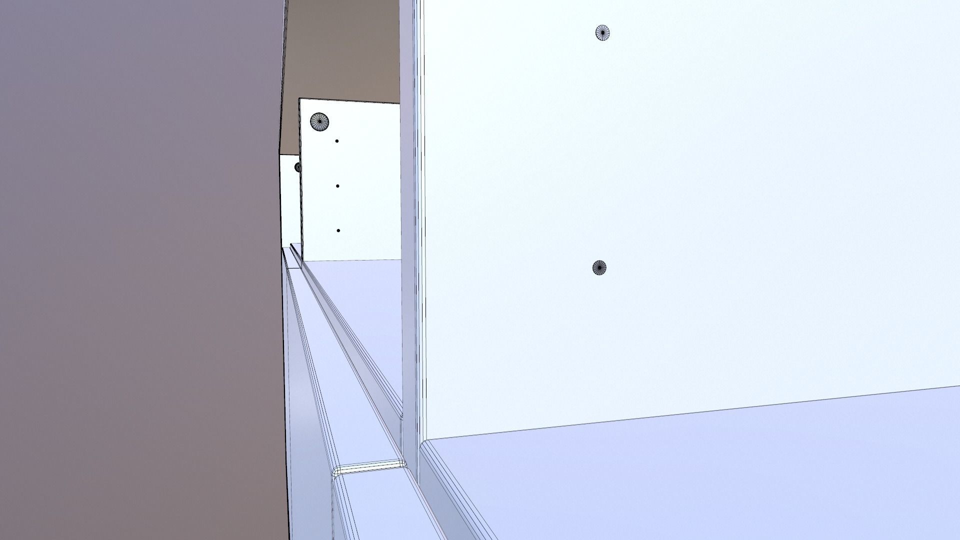 Wooden Rack 3D model_13