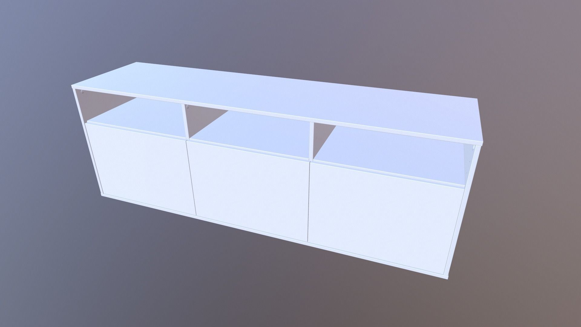 Wooden Rack 3D model_8