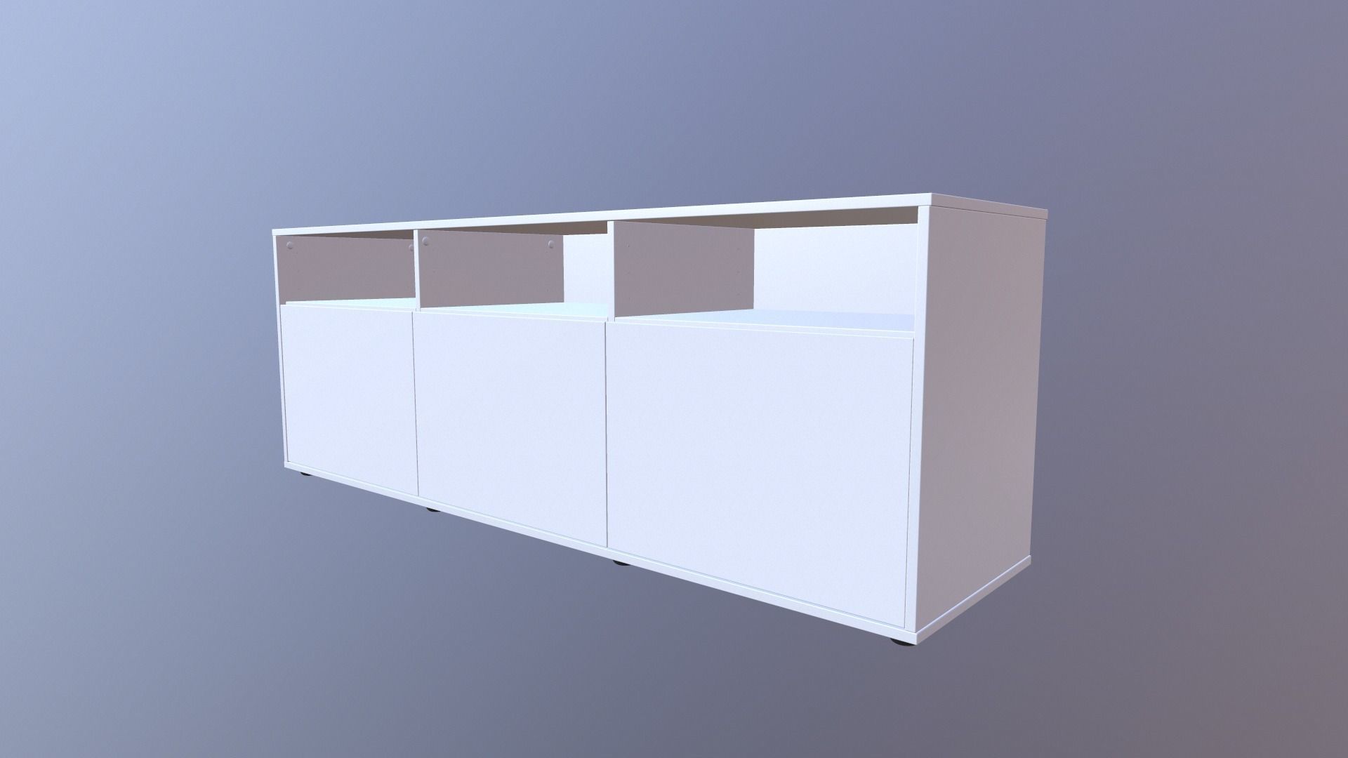 Wooden Rack 3D model_6