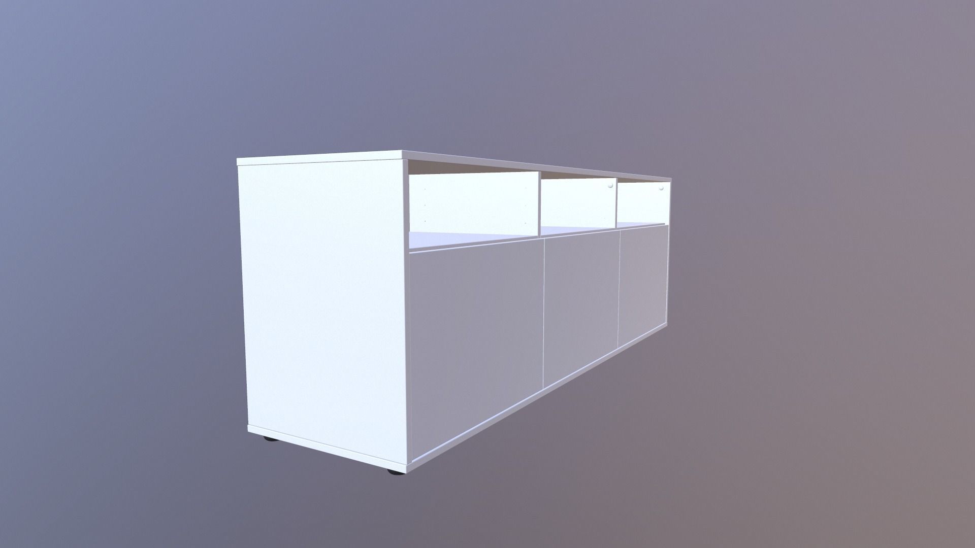 Wooden Rack 3D model_2