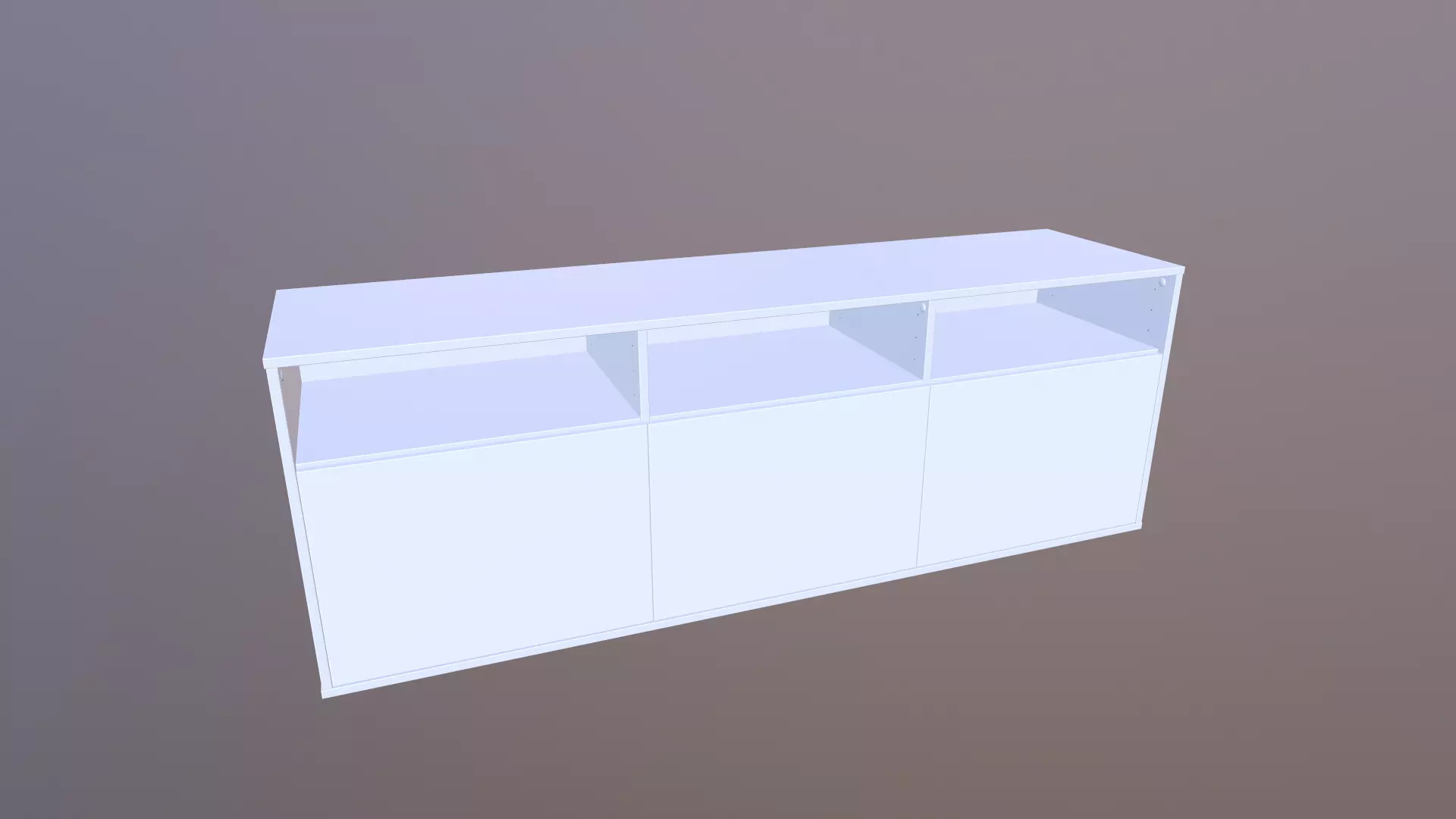 Wooden Rack 3D model_0