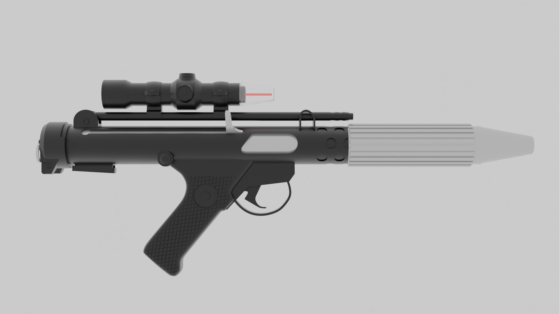 DH-17A Blaster 3D model_1