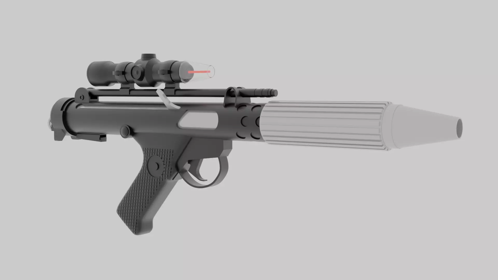 DH-17A Blaster 3D model_0