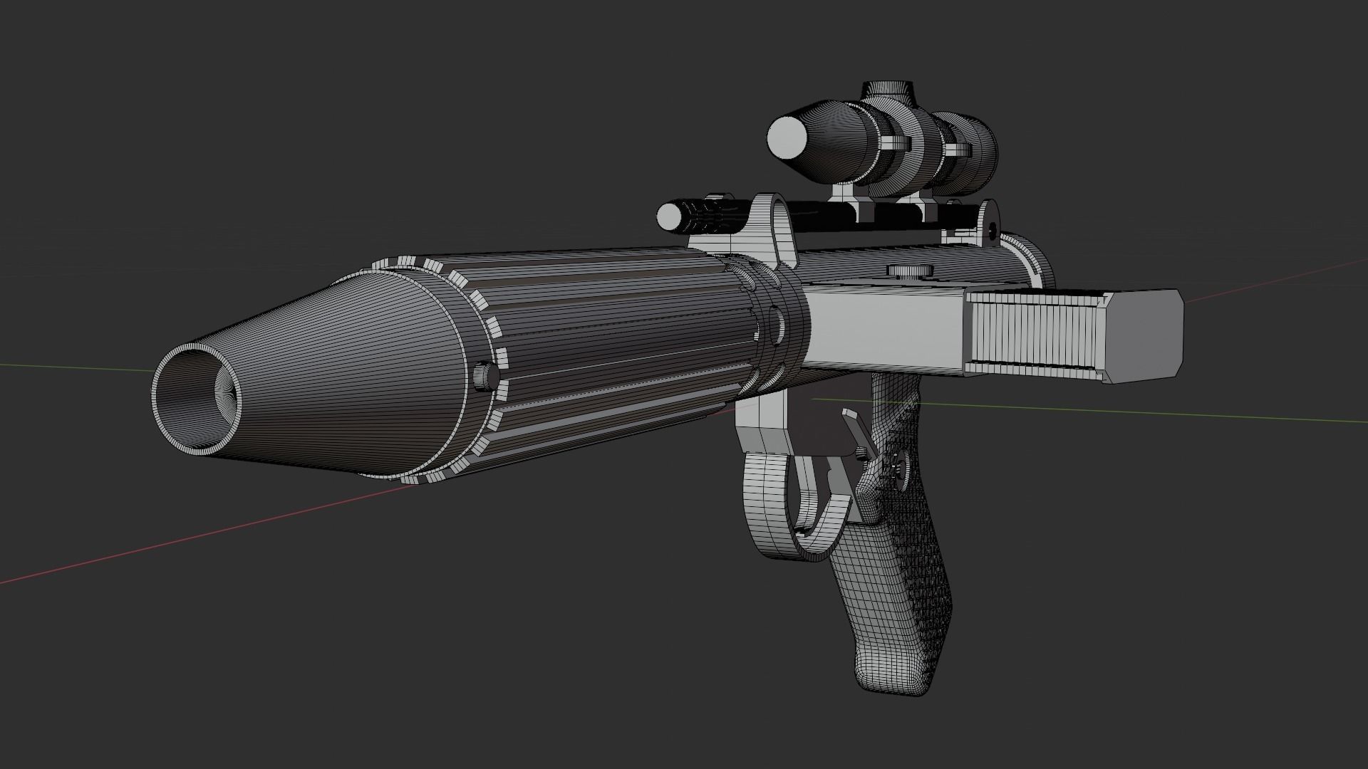 DH-17A Blaster 3D model_8