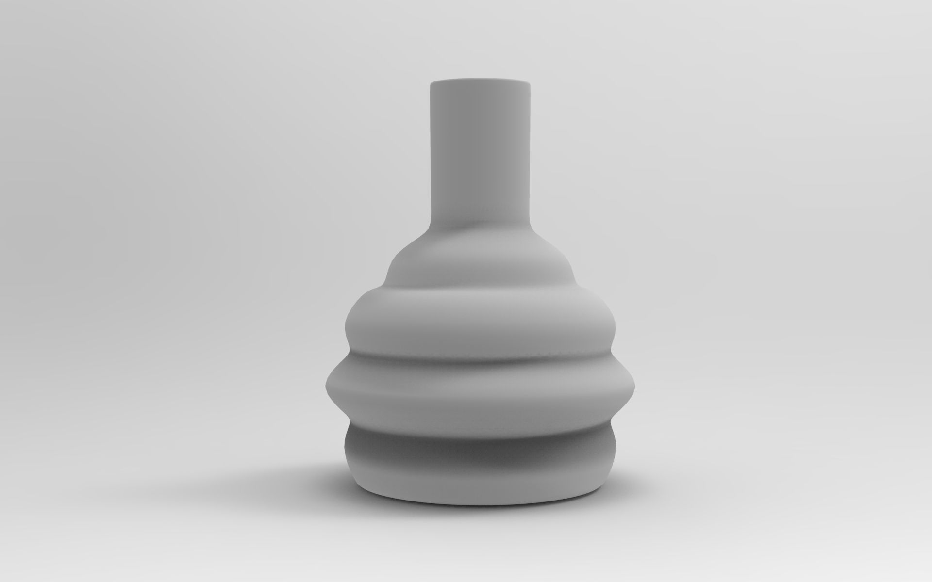 Klo Vase Low-poly 3D model_8