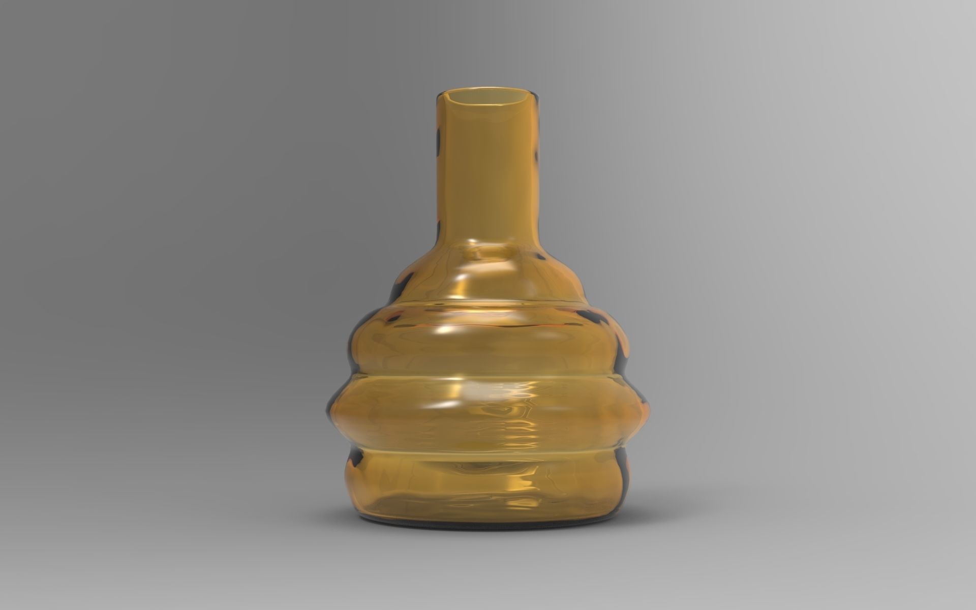 Klo Vase Low-poly 3D model_1