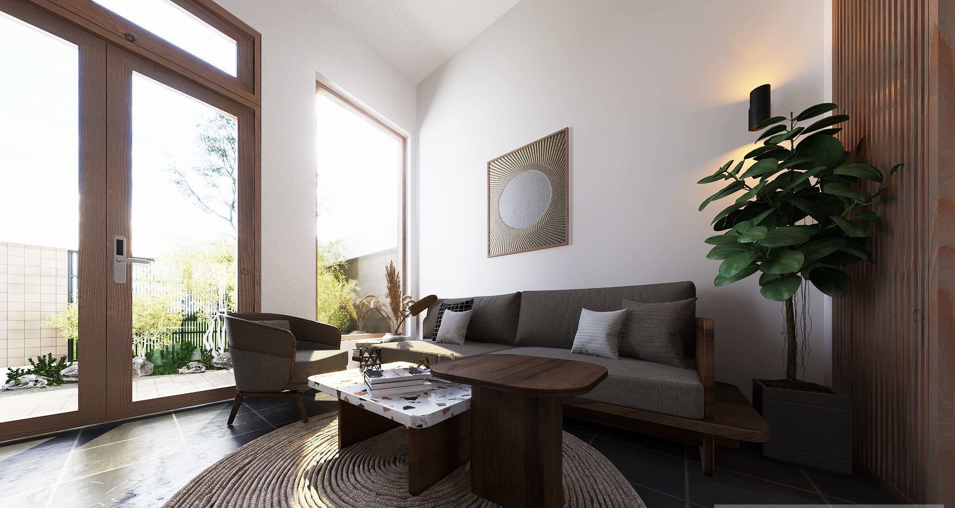 Interior Living And Kitchent Complete File 3D print model_6