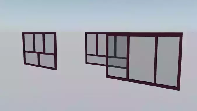 window with two panes of glass