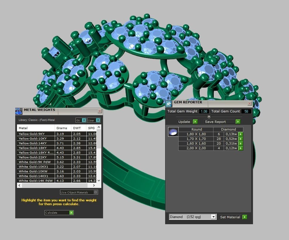 Ring 3D model 0304 3D printable model 7 3D print model_12
