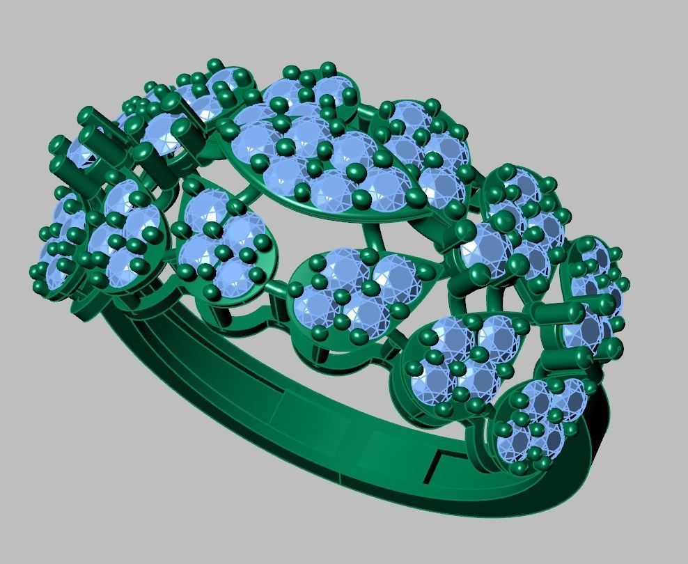 Ring 3D model 0304 3D printable model 7 3D print model_13