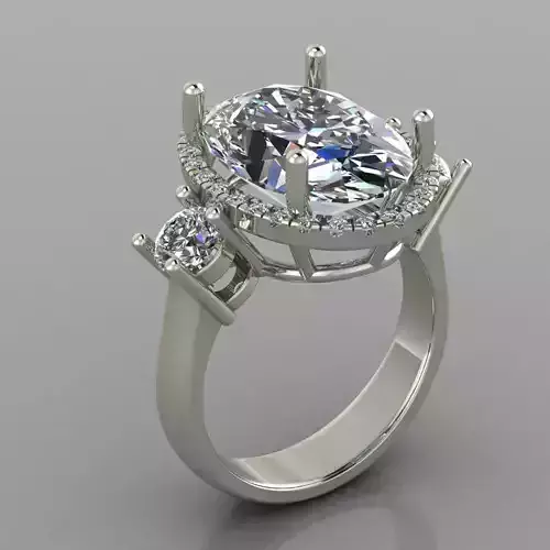Anniversary Band Ring 3d print model 30 3D print model