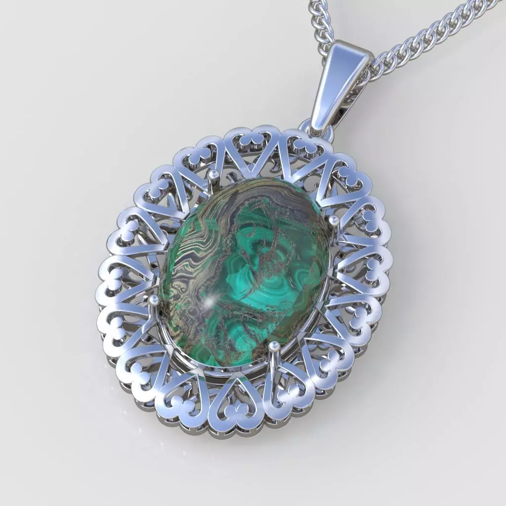 Exclusive Pendant model 3D 0211 printable model14 3D print model_0