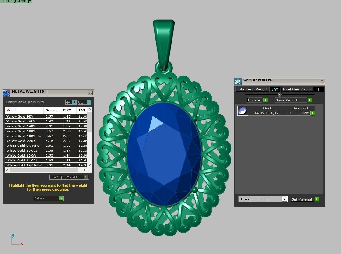 Exclusive Pendant model 3D 0211 printable model14 3D print model_14