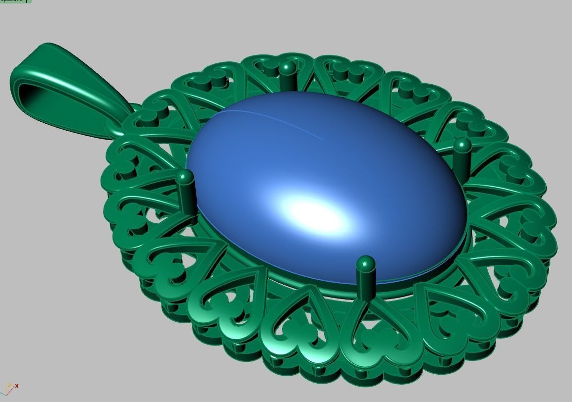 Exclusive Pendant model 3D 0211 printable model14 3D print model_11