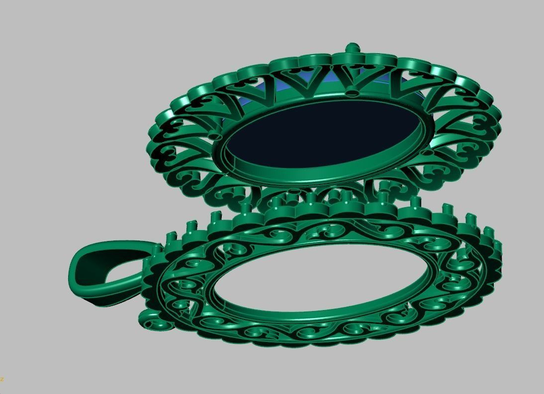 Exclusive Pendant model 3D 0211 printable model14 3D print model_13