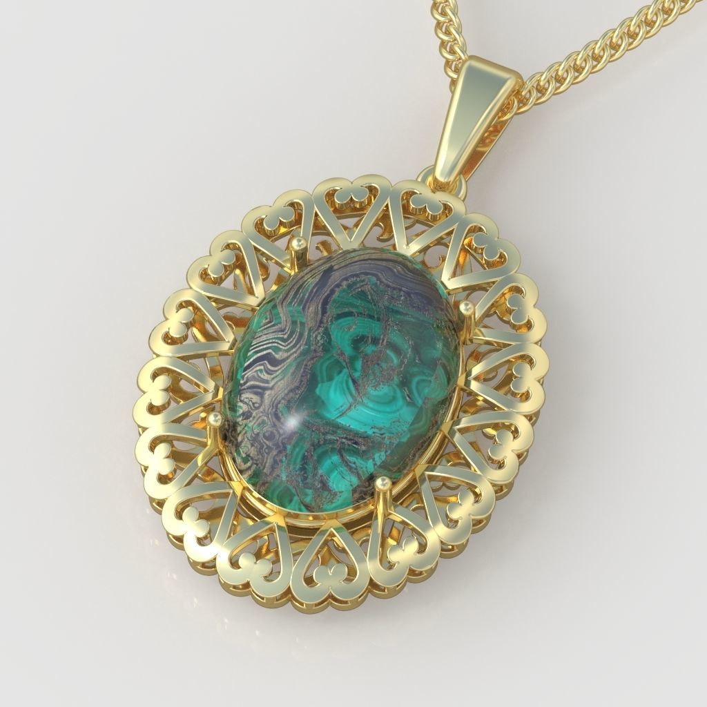 Exclusive Pendant model 3D 0211 printable model14 3D print model_1