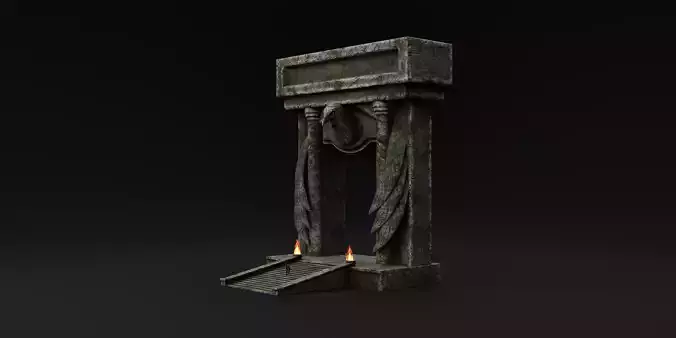 Game ready ancient gate