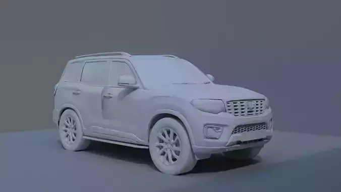Scorpio-N 2022 3d model