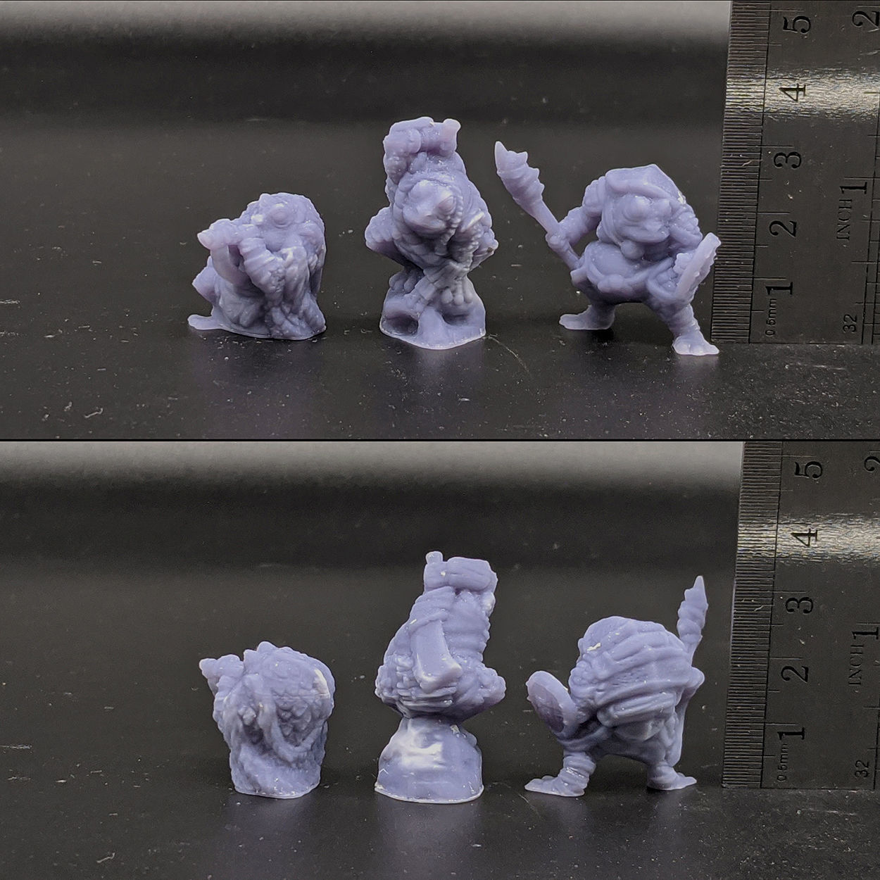 Toad Tribe --Support Free-- 3D print model_1