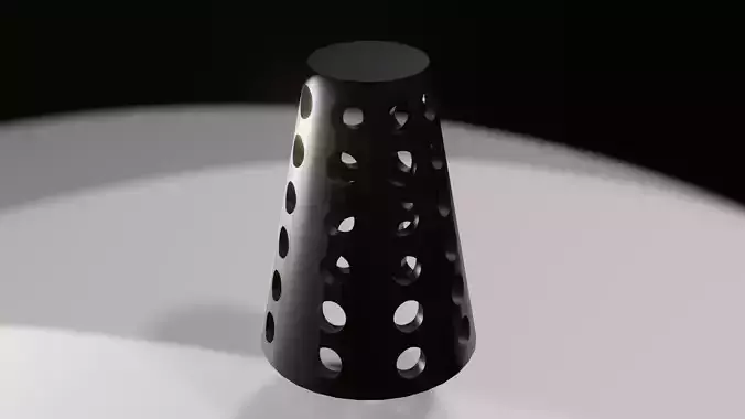 Back Yard Light Cover  3D print model