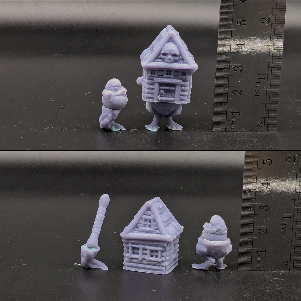 Baby Yaga --Support Free-- 3D print model_1