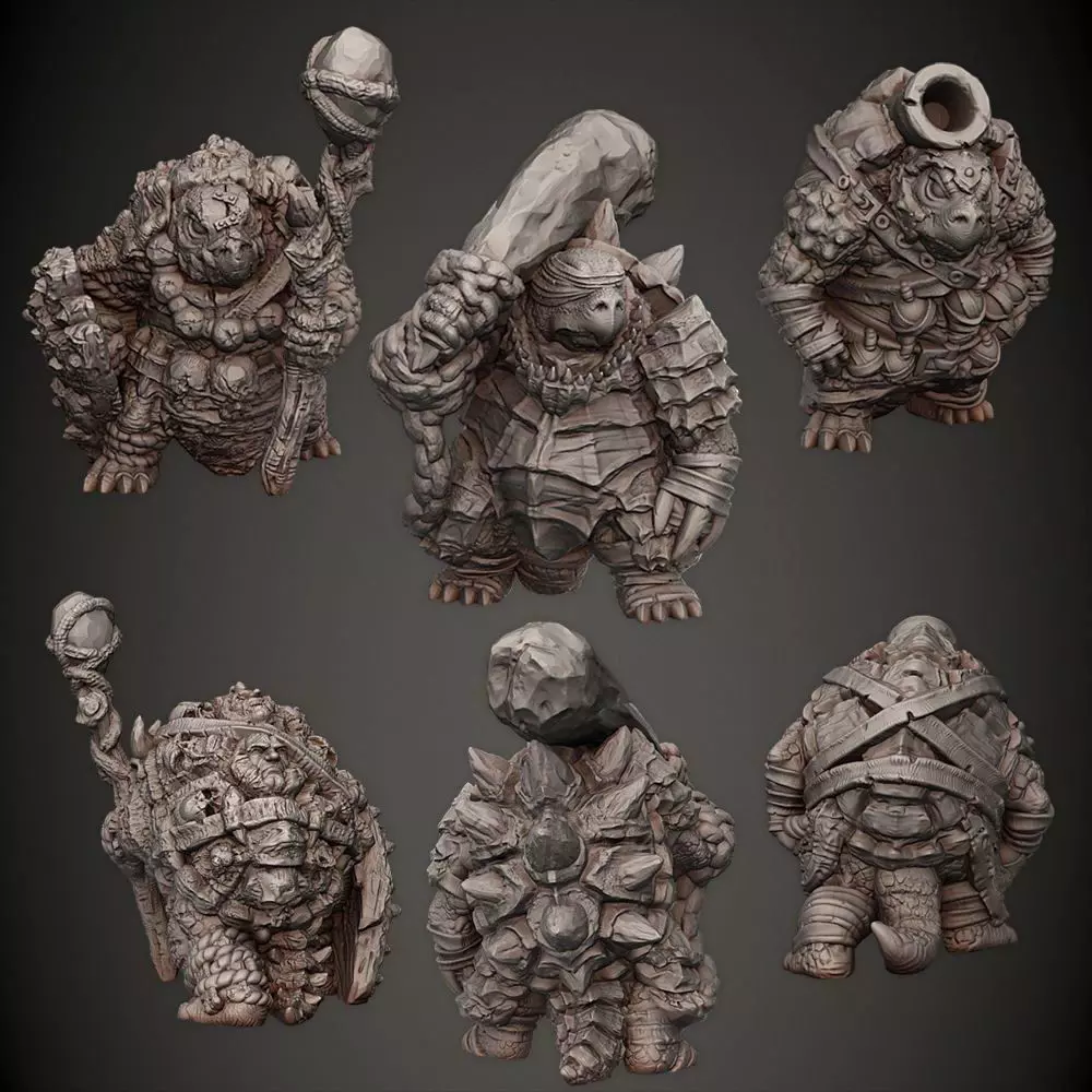 Wartoise --Support Free-- 3D print model