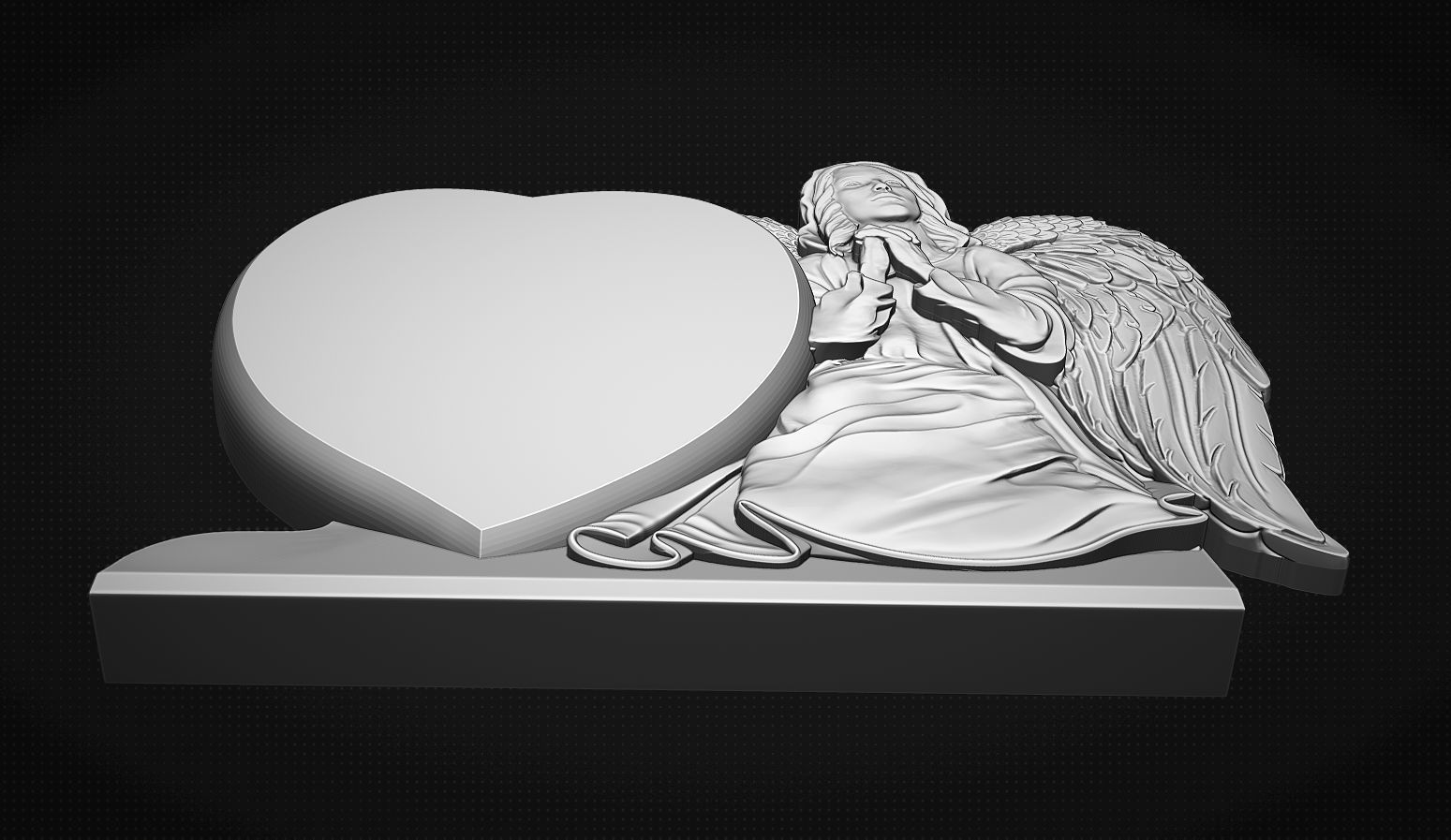 Angel Monuments 3 3D print model_7