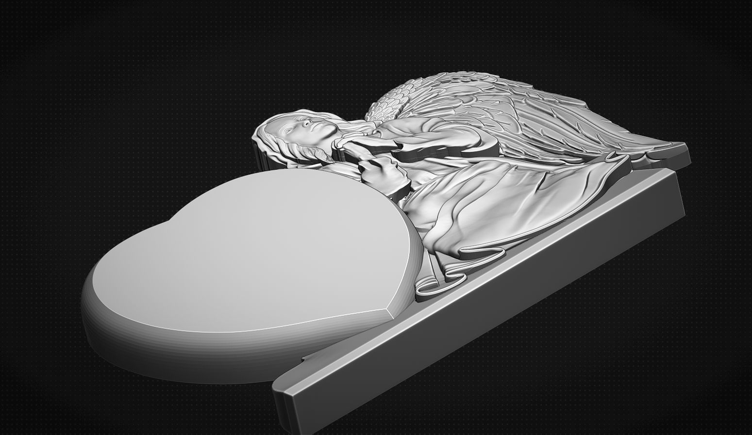 Angel Monuments 3 3D print model_12