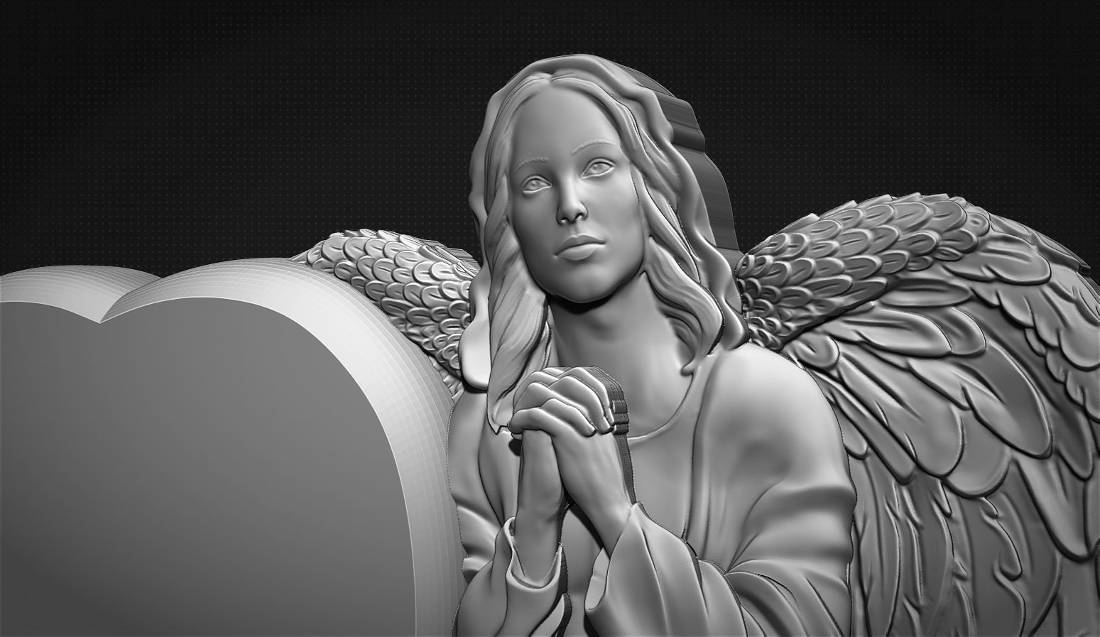 Angel Monuments 3 3D print model_8