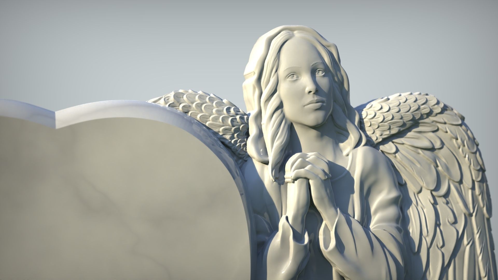 Angel Monuments 3 3D print model_2