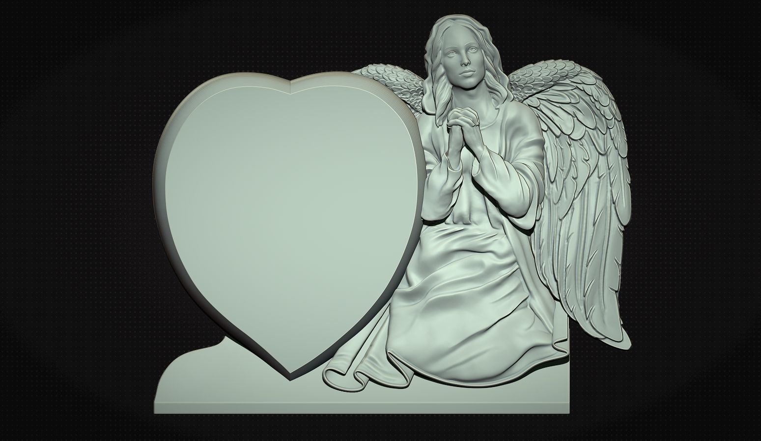 Angel Monuments 3 3D print model_14