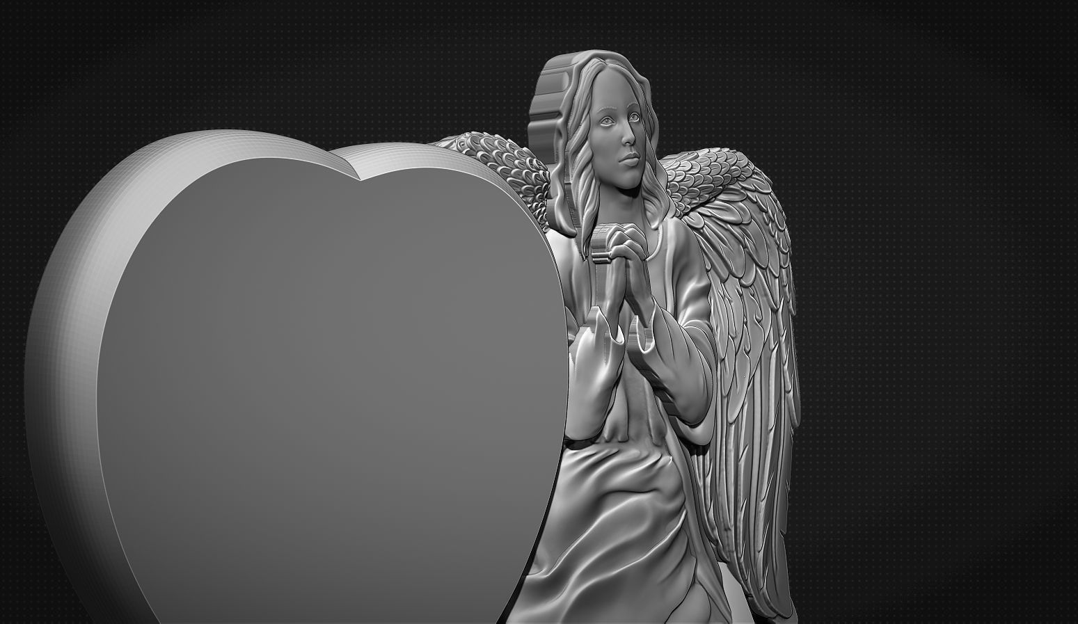 Angel Monuments 3 3D print model_6