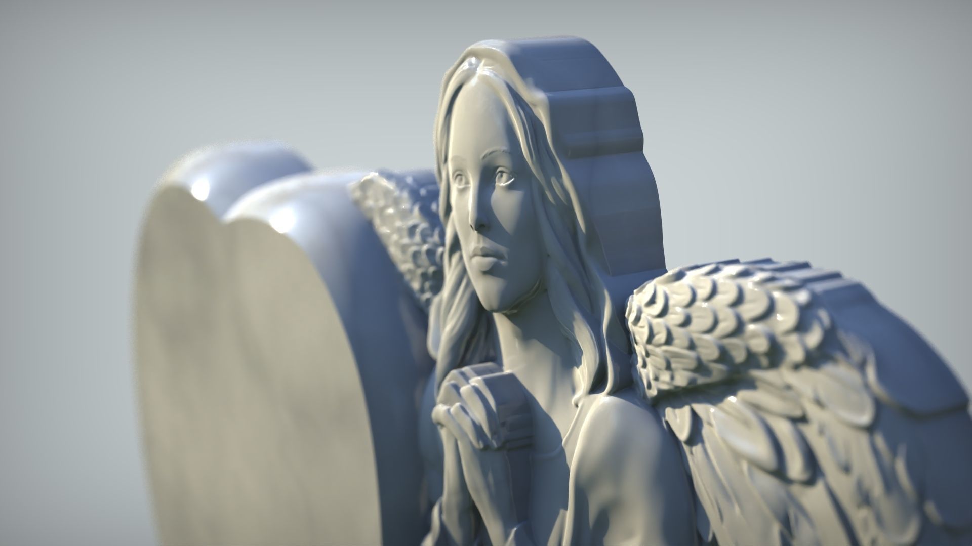 Angel Monuments 3 3D print model_3