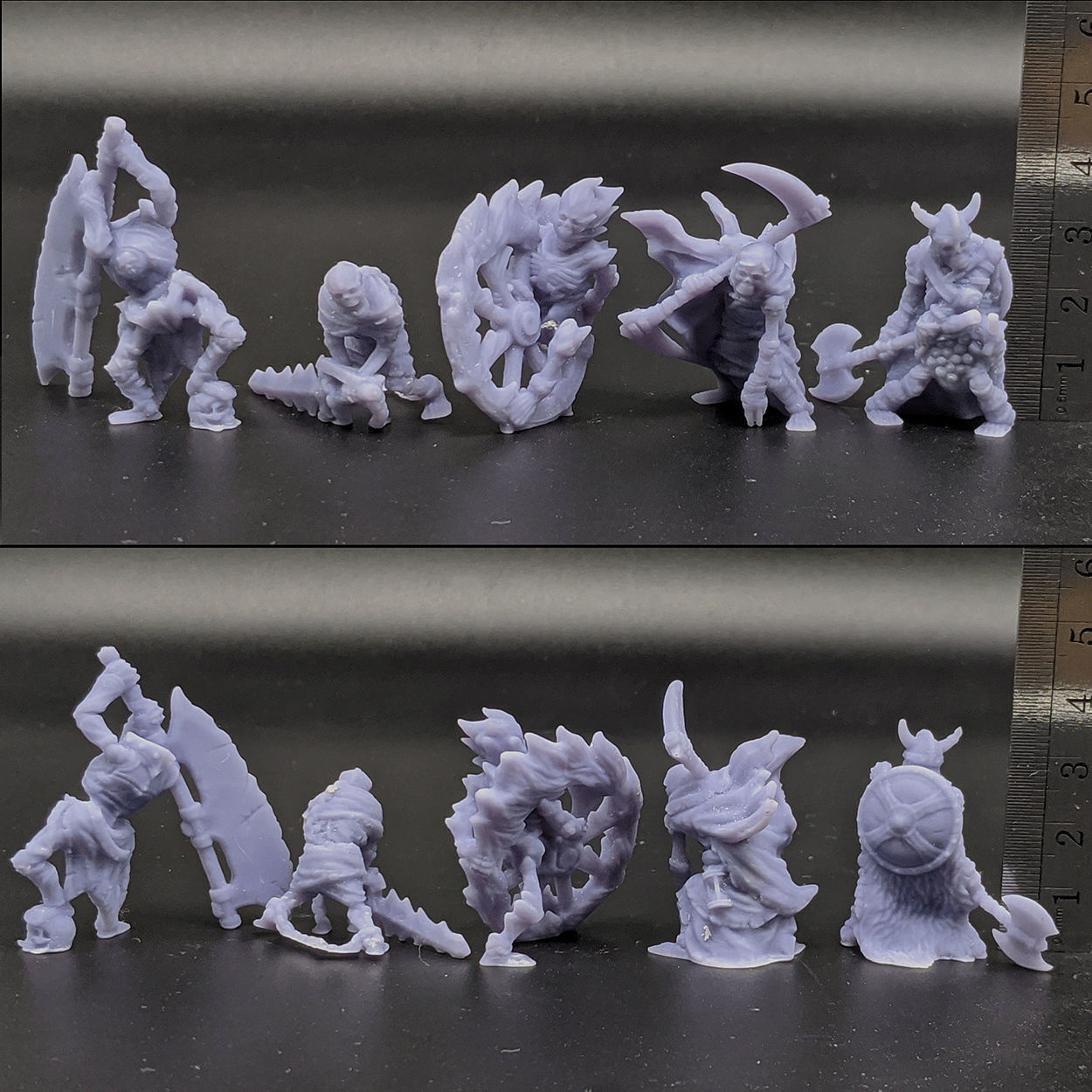 Skeleton Army --Support Free-- 3D print model_1