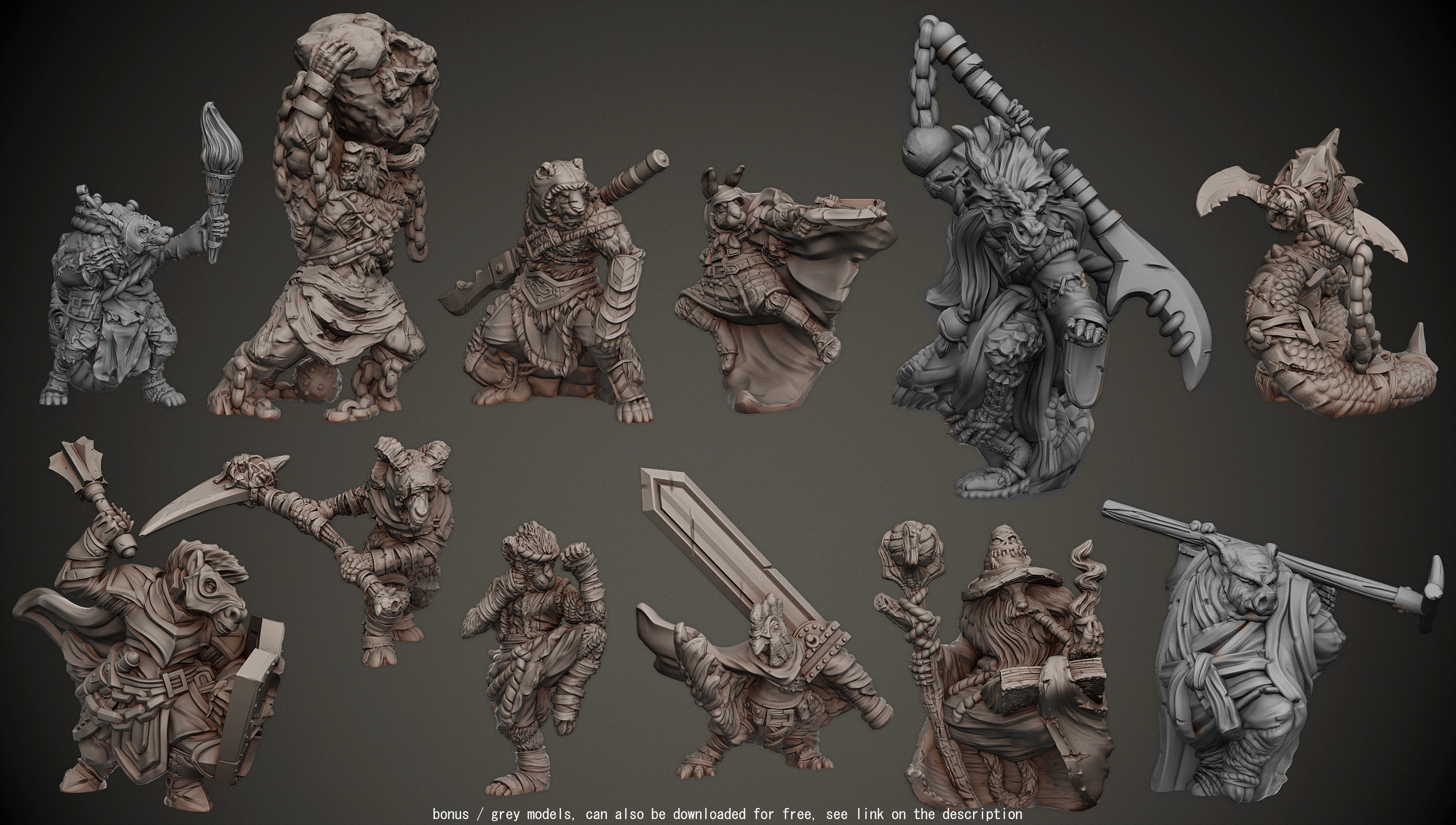Zodiac Complete Set 36 3D print model_1