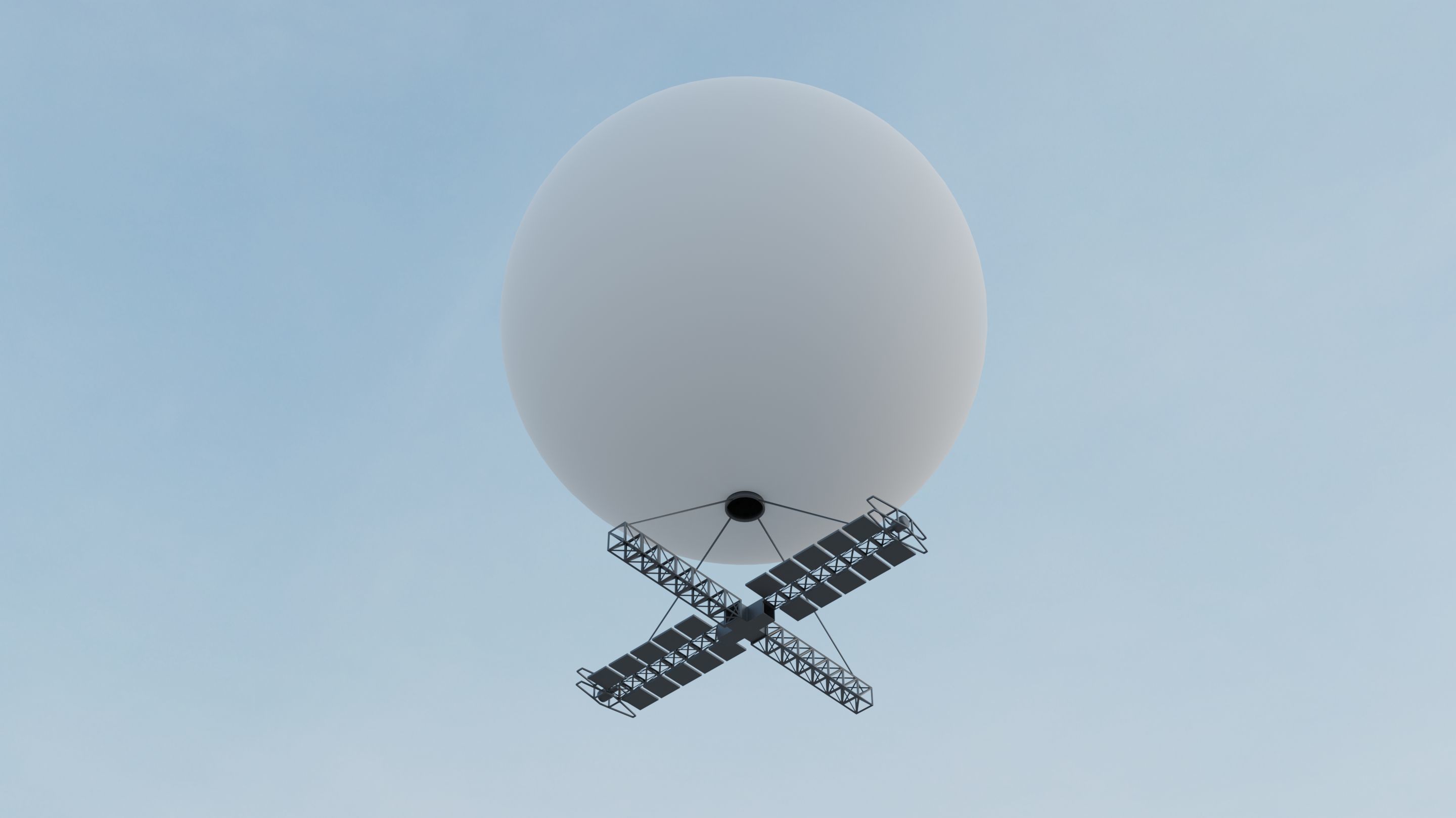 Chinese spy balloon 3D model_8