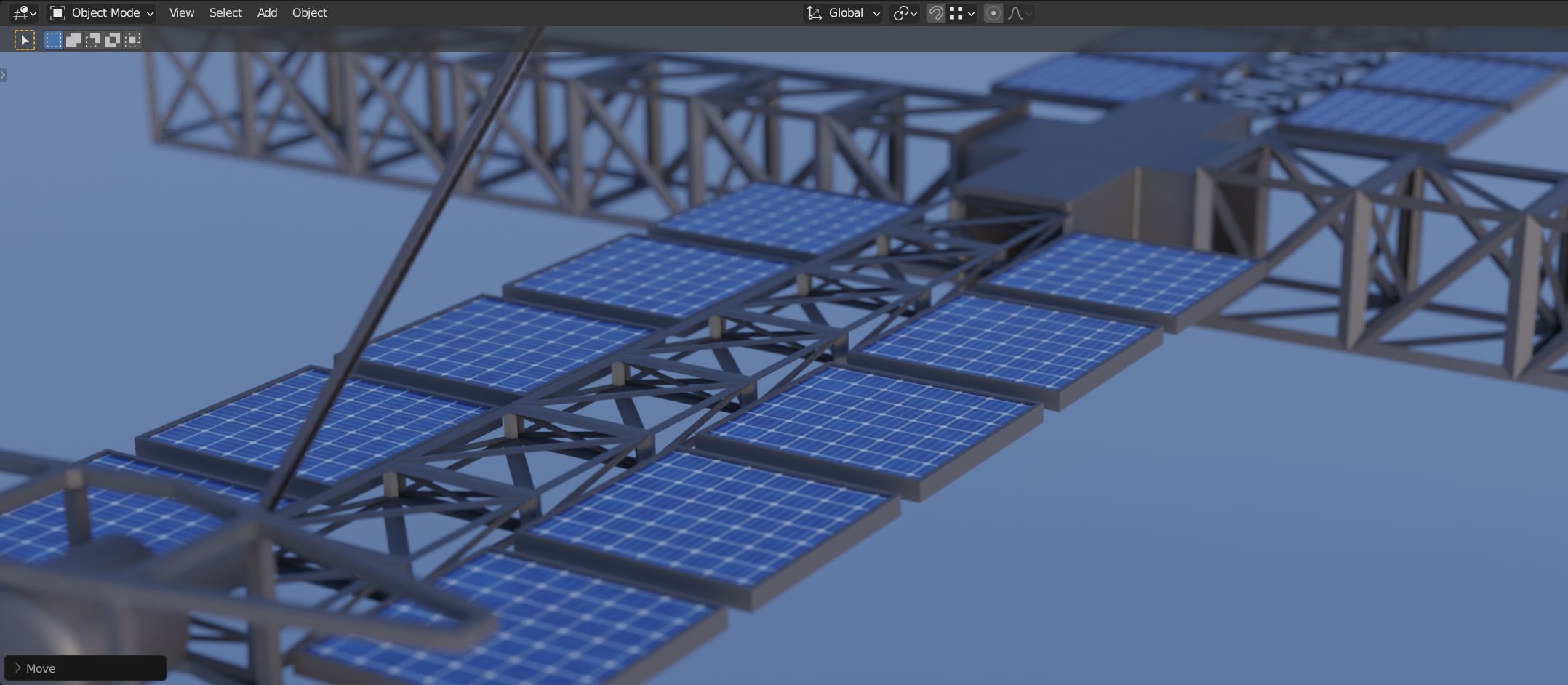 Chinese spy balloon 3D model_6