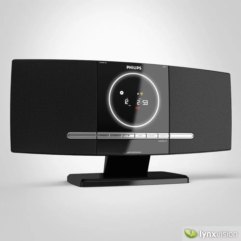 Philips Micro Theater Wireless 3D model_0