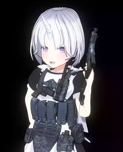 Anime Character Ayatsuno Uni